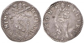 Giulio III (1550-1555) Ancona - Giulio - Munt. 56 AG (g 3,11) 
BB