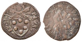 Pio IV (1559-1565) Fano - Picciolo - Munt. 75 MI (g 0,56) 
BB/MB