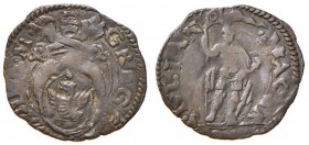 Gregorio XIII (1572-1585) Macerata - Quattrino - Munt. 447 CU (g 0,56) 
BB