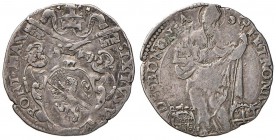 Sisto V (1585-1590) Bologna - Giulio - Munt. 100 AG (g 3,34)
MB+