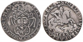 Paolo V (1605-1621) Ferrara - Giulio 1620 - Munt. 215/17 AG (g 2,40)
MB