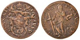 Paolo V (1605-1621) Quattrino A. II - Munt. 143 CU (g 3,51)
BB