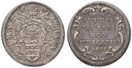 Innocenzo XI (1676-1689) Giulio 1685 A. X - Munt. 160 AG (g 3,00)
BB