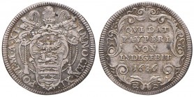 Innocenzo XI (1676-1689) Giulio 1686 A. XI - Munt. 163 AG (g 3,00) Bella patina iridescente
qBB