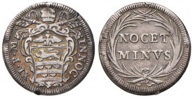 Innocenzo XI (1676-1689) Grosso 1688 - Munt. 185 AG (g 1,50) 
MB