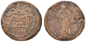 Innocenzo XI (1676-1689) Gubbio - Quattrino - cfr. Munt. 270 CU (g 3,07)
BB