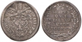 Innocenzo XIII (1721-1724) Giulio - Munt. 7 AG (g 2,92) R
BB