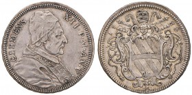 Clemente XII (1730-1740) Testone 1735 A. V - Munt. 58 AG (g 8,36) RR
BB