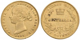 AUSTRALIA Vittoria (1837-1901) Sterlina 1866 - Fr. 10 AU (g 8,00)
MB