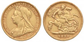 INGHILTERRA Vittoria (1837-1901) Mezza sterlina 1898 - Fr. 397 AU (g 4,00)
MB+