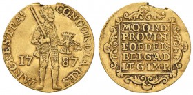 OLANDA - Utrecht Ducato 1787 - Fr. 285 AU (g 3,43) Appiccagnolo divelto
MB+