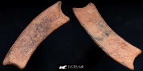 Ancient Celts Bronze Irregular ingot 17,14 g. 48x11 mm. Hispania and Galia VI - III B.C. gF