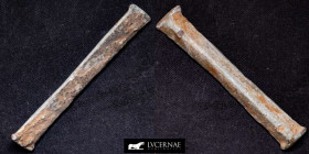 Celts Bronze Ingot precoinage 9,03 g. 53x10x4 mm Hispania and Galia V - III B.C. Good very fine