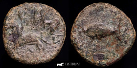 Hispania-Balsa Bronze Semis 3.96 g, 17 mm Tavira-Portugal 50 B.C. Good very fine