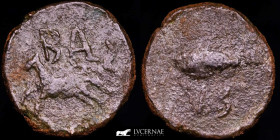 Hispania-Balsa Bronze Semis 4.50 g, 19 mm Tavira-Portugal 50 B.C. Good very fine