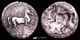 Carthaginian silver 1/4 Shekel 1,72 g. 13 mm. - 218-210 GVF