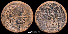 Cese Tarraco (Tarragona) Bronze As 13,33 g. 26 mm. Tarraco 120-50 B.C. gVF