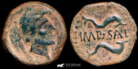 Ketovion-Salacia (Portugal) Bronze As 13,03 g, 26 mm. Alcácer do Sal (Portugal) 100-50 B.C. Good very Fine