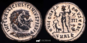 Licinius I Bronze Follis 3,14 g., 19 mm. Alexandria 321-324 A.D. good very fine