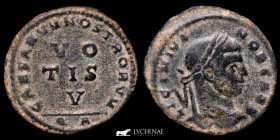 Licinius II Bronze Follis 2,53 g. 20 mm. Arles 317-324 A.D. gVF