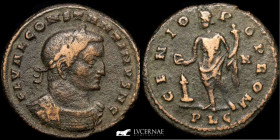 Constantine I Caesar Æ Bronze Follis 8.07 g., 27 mm. Lyons 307 Good very fine