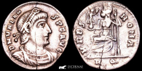 Valens Silver Siliqua 1,82 g. 18 mm. Rome 364/367 A.D. GVF