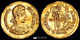 Honorius Gold Solidus 4,37 g. 21 mm. Mediolanum 394-395 A.D. extremely fine
