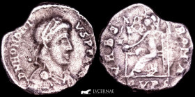 Vandals, in the name of Honorius Silver Siliqua 1,77 g., 16 mm. Carthage 440-460 A.D. Choice fine