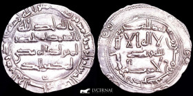 Al-Hakam I Silver Dirham 2.70 g. 28 mm. Al-Andalus 184 H. 800 A.D. / AU (About Uncirculated)