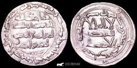 al-Hakam I Silver Dirham 2,68 g. 26 mm. Al-Andalus 807 A.D. 191 H. AU (About Uncirculated)