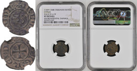 Kingdom of Cyprus, Hugh III or IV BI Denier