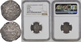 Kingdom of Cyprus, Hugh IV AR 1/2 Gros