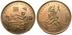 Middlesex Circa 1790 Copper Halfpenny Token As Struck
