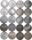 Germany: Empire Wilhelm II 1896-1912 Silver 20x 1 Mark Type 2
