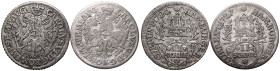 Germany: Free Hanseatic city of Hamburg 1726/1727 IHL Silver 2x 2 Schilling