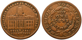 United States 1837 Token Cent Good fine