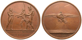 France Napoleon I 1815 Bronze Medal Napoleon's Return From Elba