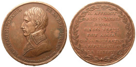 France: Consulate Napoleon Bonaparte 1800 Bronze Medal Commemorating Napoleon's Achievements
