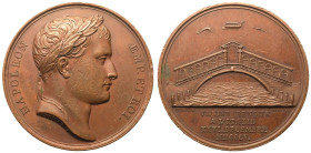 France Napoleon I 1805 Bronze Medal The reunion of Venice with Italy