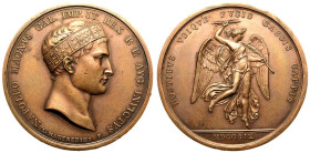 France Napoleon I 1809 Bronze Medal Battle of Wagram