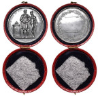 France: First French Empire Napoleon I 1810 Silver Medal Commemorating the marriage of Napoleon I to Marie Louise of Austria