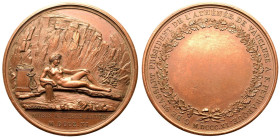 France: First French Empire Napoleon I Dated 1811 Bronze Medal Prize medal of the AthÃ©nÃ©e du Vaucluse