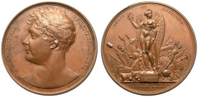 1814 (1820) Bronze Medal Treaty of Paris