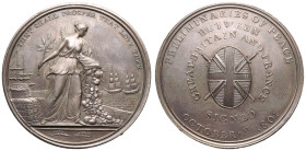 1801 Bronze Medal Preliminaries for the Treaty of Amiens