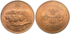 1897 Bronze Medal Diamond Jubilee of Queen Victoria