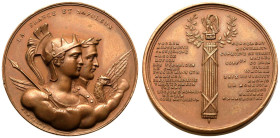 France Louis Philippe Circa 1840 Medal Battle Honours