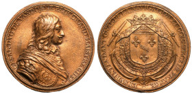 CÃ©sar Duke of VendÃ´me Ã† gilt Medal Superintendent of Navigation Cast