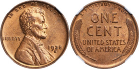 1928-S Lincoln Cent. MS-63 RB (NGC).