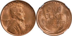 1929-D Lincoln Cent. MS-66 RD (NGC).