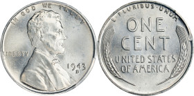 1943-D Lincoln Cent. MS-67 (PCGS).